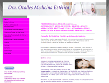 Tablet Screenshot of ovallesmedicinaestetica.com